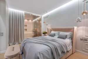 Ideas para decorar paredes de dormitorios - iluminacion